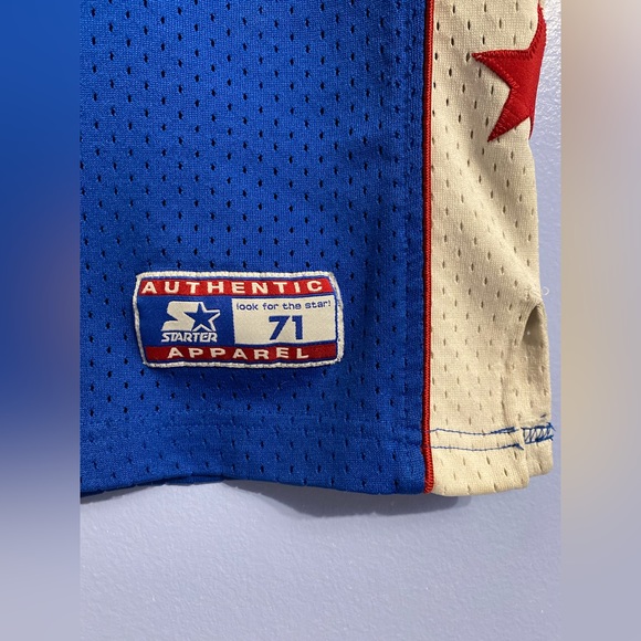 Vintage 1990s Starter Polyester Tank Top Sports Jersey Size Small - Picture 4 of 6